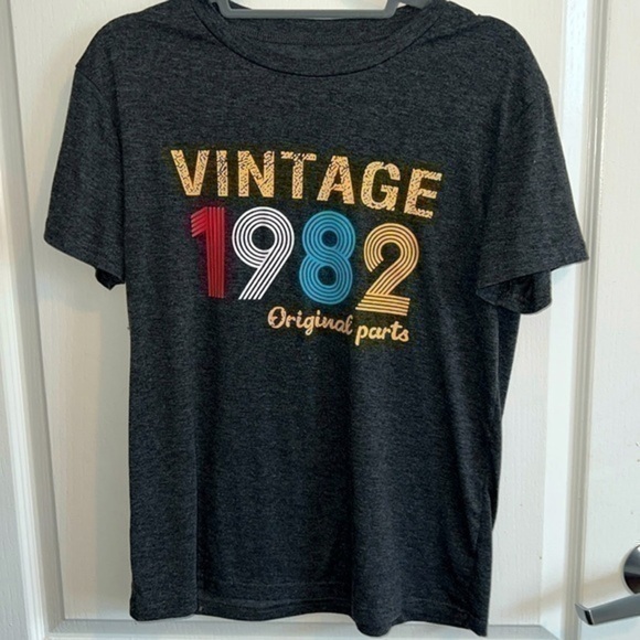 Tops - T-shirt - 1982 babies! Birthday t-shirt size small